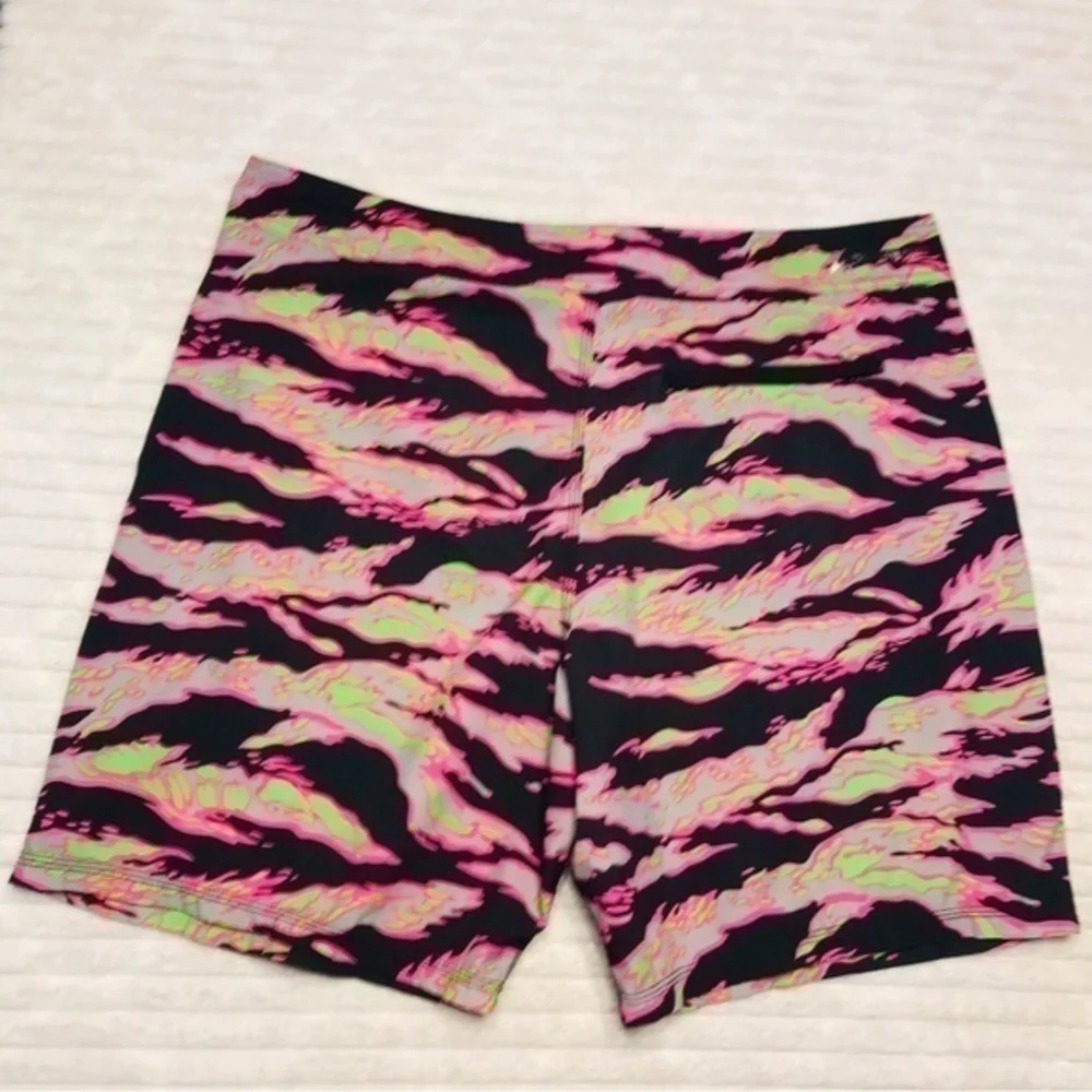Hurley Black Pink Gray Green Swim Trunks Board Shorts Men’s Size 36